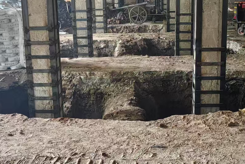 包钢加固基础施工